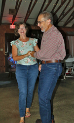 Lots of folks danced!