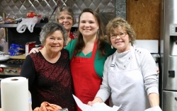 Kitchen crew.