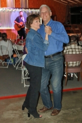 Slow dance brought out Nancy and Jon.